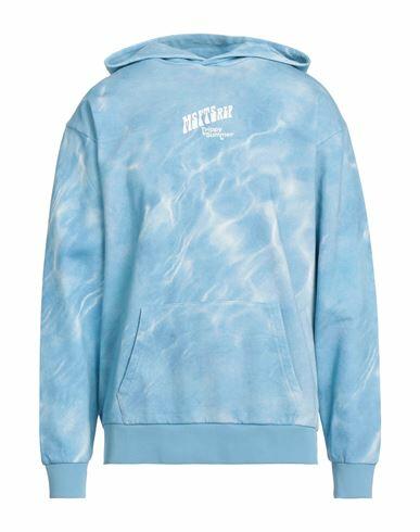 Msftsrep Man Sweatshirt Sky blue Cotton Cover