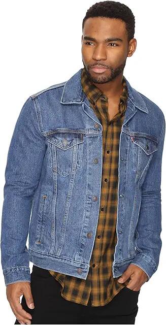 Levi's(r) Mens The Trucker Jacket (Medium Stonewash) Men's Jacket Cover