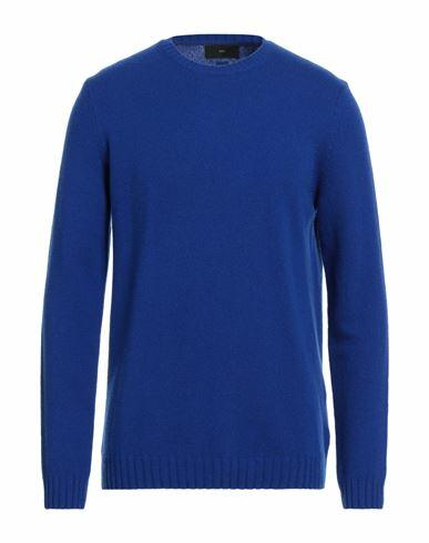 Liu •jo Man Man Sweater Bright blue Wool Cover