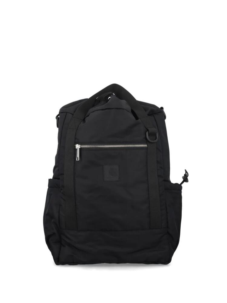 Carhartt WIP Otley logo-patch backpack - Black Cover