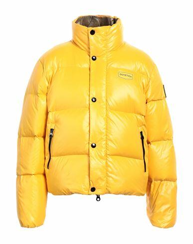 Duvetica Man Puffer Yellow Polyamide Cover