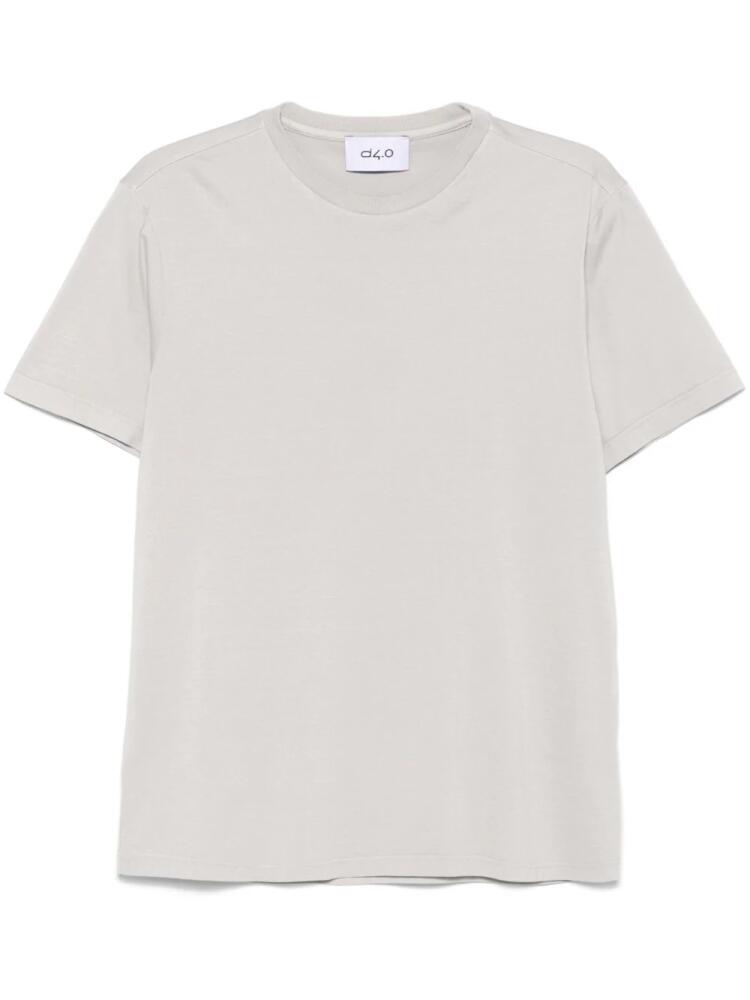 D4.0 cotton T-shirt - Grey Cover