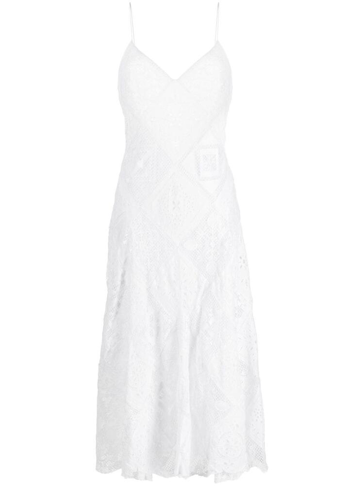 Polo Ralph Lauren sleeveless cocktail dress - White Cover