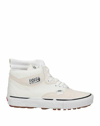 Vans Vault Man Sneakers White Soft Leather, Textile fibers Cover