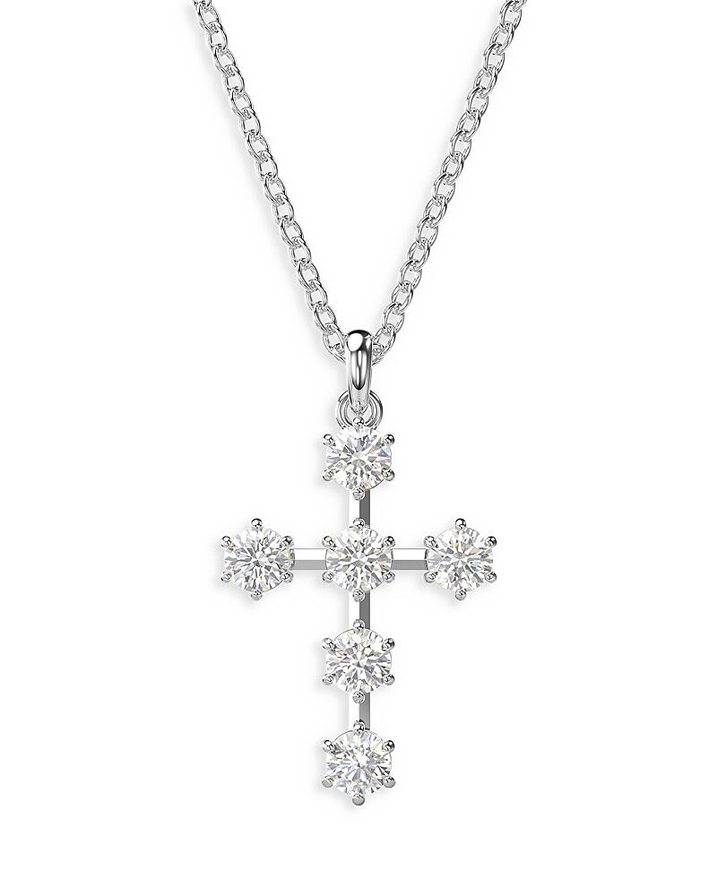 Swarovski Insigne Crystal Cross Pendant Necklace, 14.96-17.72 Cover