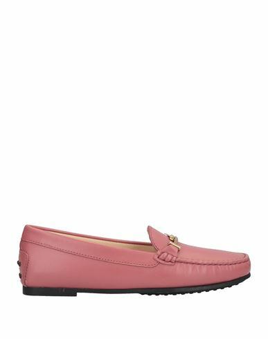 Tod's Woman Loafers Pastel pink Calfskin Cover