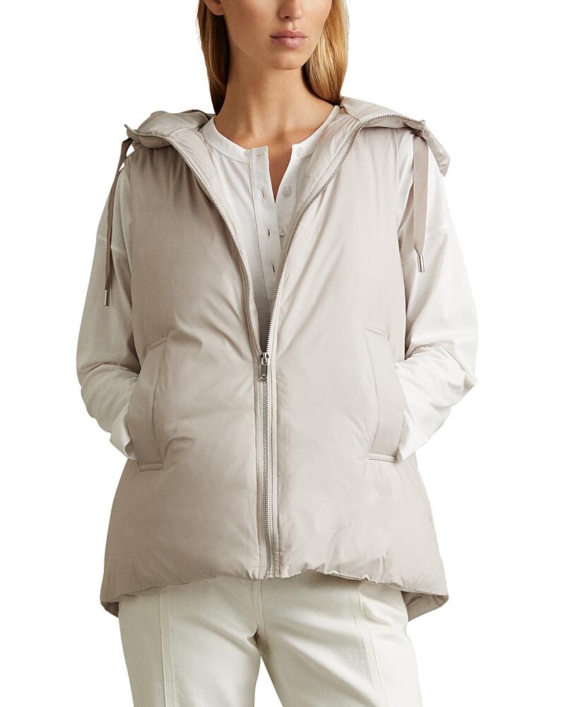 Reiss Farley Hooded Vest Cover