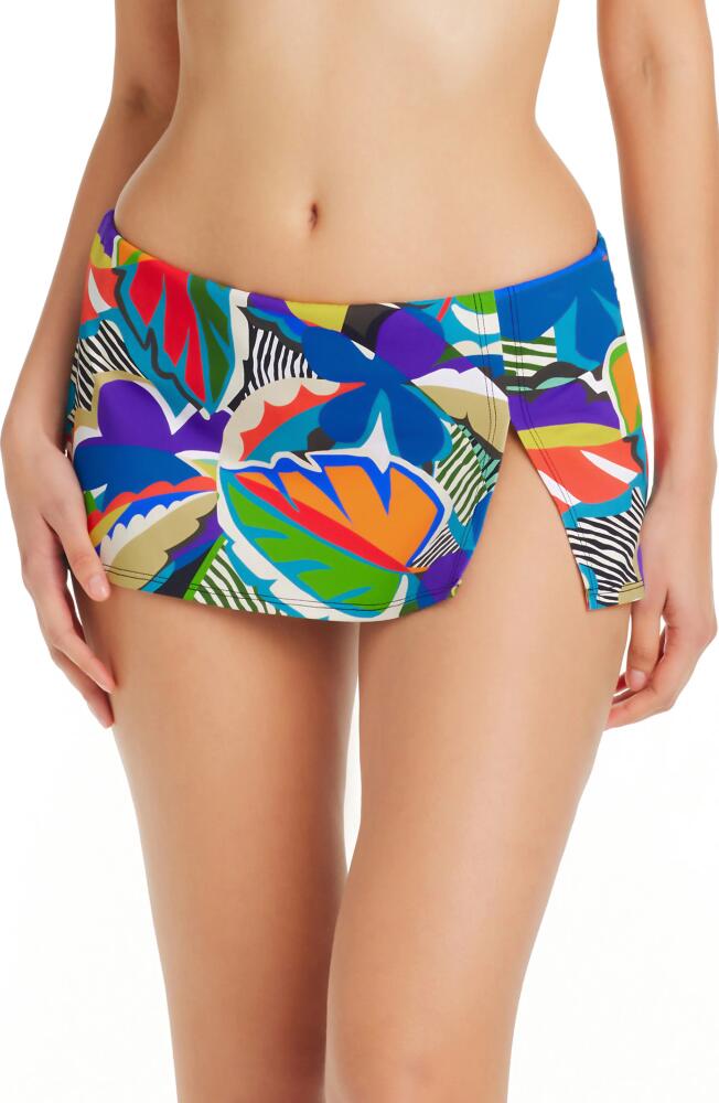 Rod Beattie Mix Skirted Bikini Bottoms in Multi Colored Cover