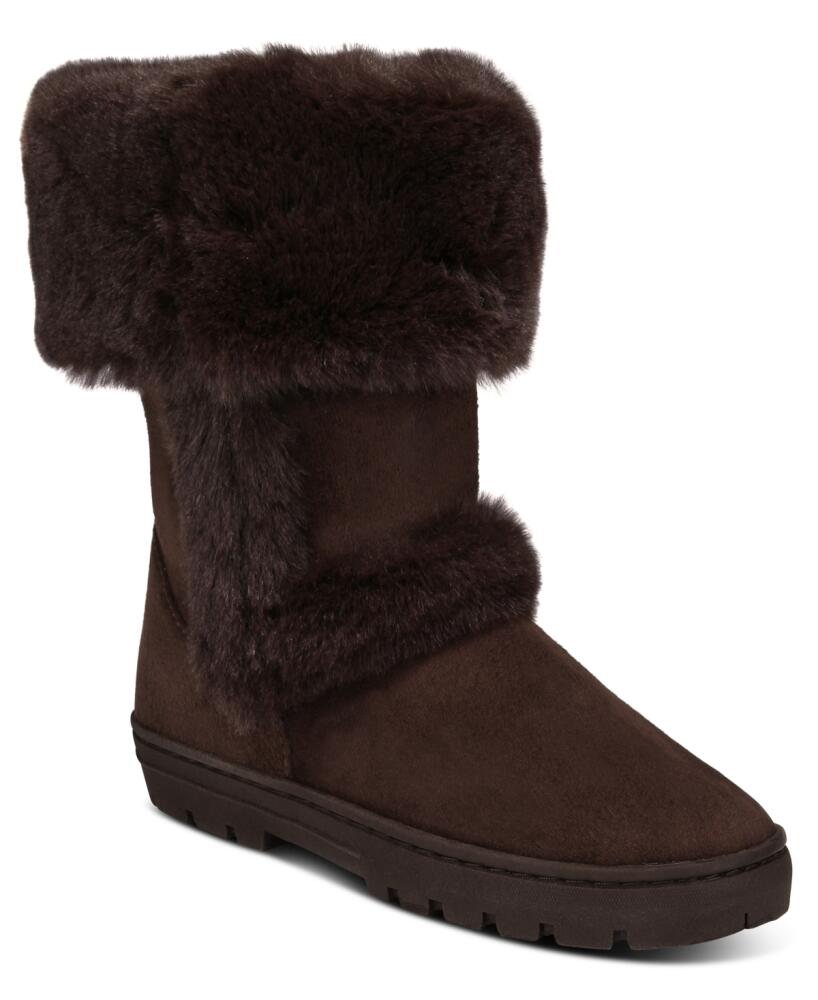 Style & Co Women's Witty Winter Boots, Created for Macy's - Chocolate Cover