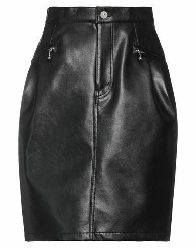 Comme Des Garçons Woman Mini skirt Black Polyurethane resin Cover