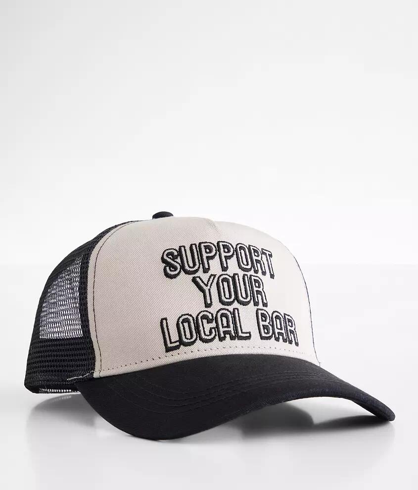 David & Young Support Your Local Bar Trucker Hat Cover