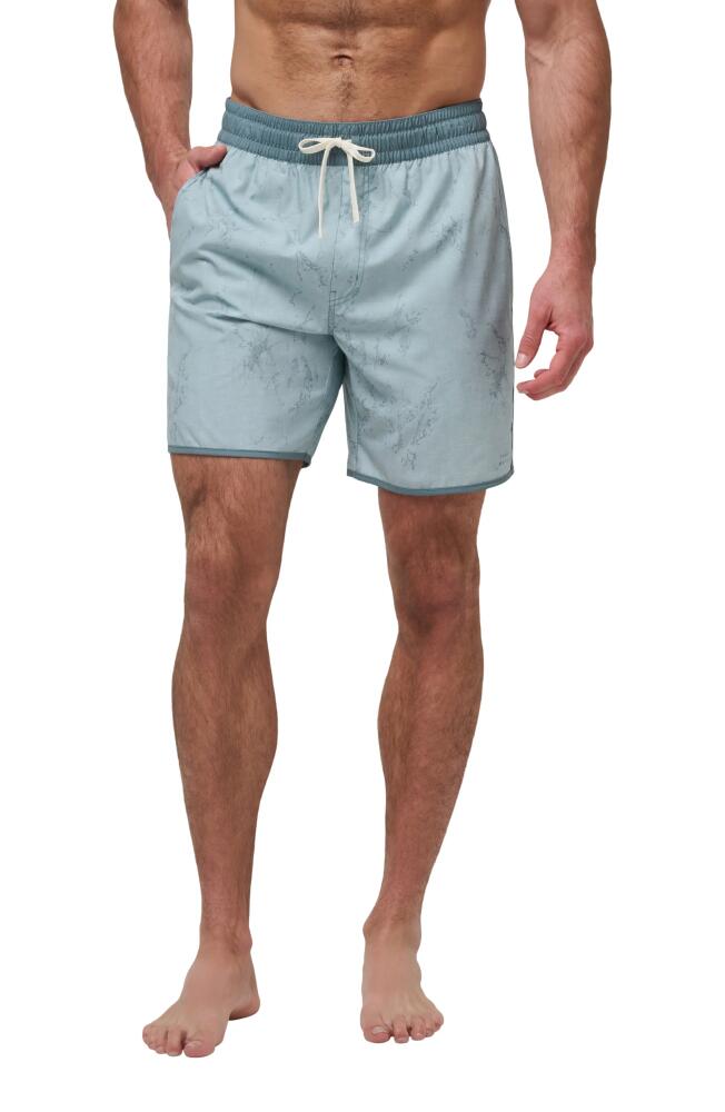 TravisMathew Warmer Tides Swim Trunks in Arona Cover