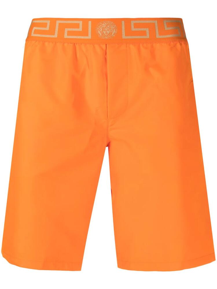 Versace Greca Border swim shorts - Orange Cover