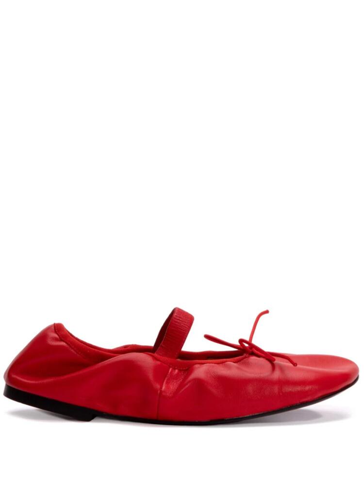 Proenza Schouler Glove leather ballerina shoes - Red Cover