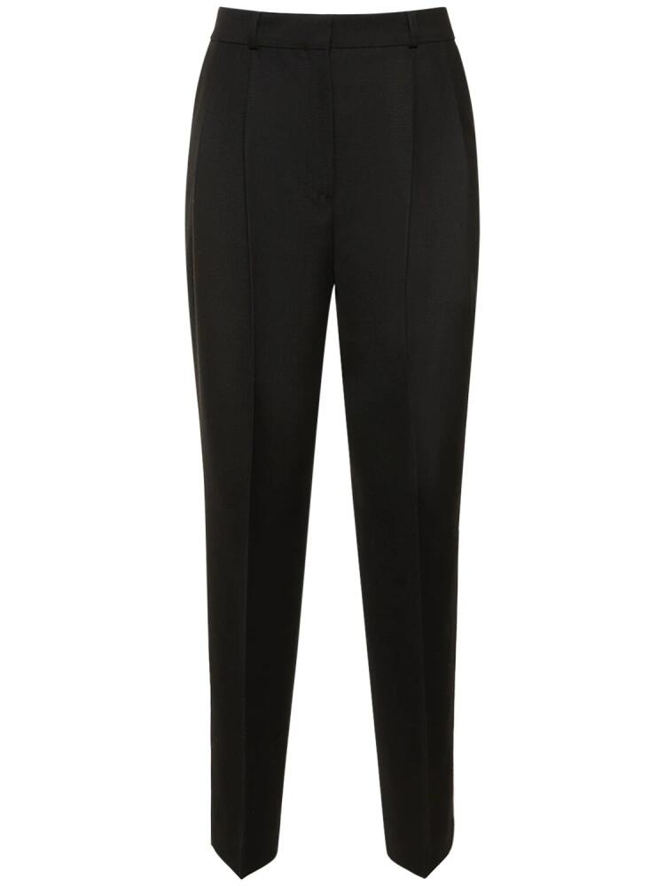 TOTEME Double-pleated Tailored Wool Blend Pants Cover