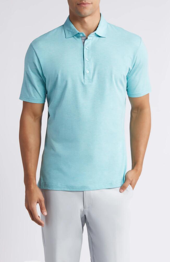 johnnie-O Linxter Cotton & Lyocell Blend Golf Polo in Riviera Cover