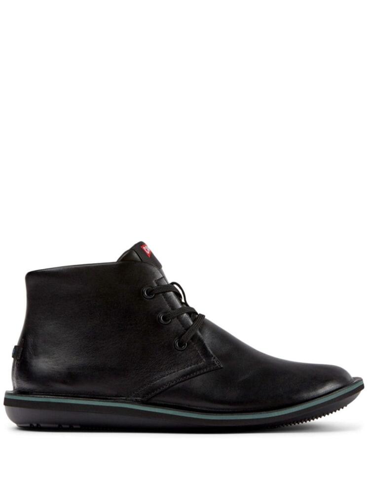 Camper Beetle lace-up leather boots - Black Cover