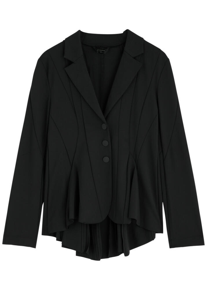 High Destiny Stretch-jersey Blazer - Black Cover