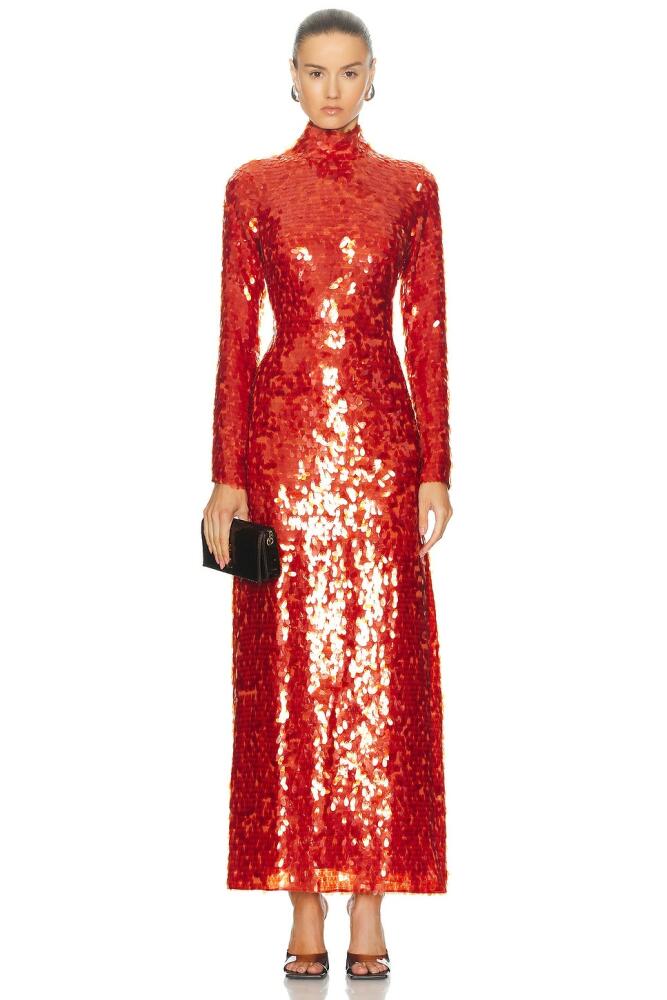 Simon Miller Sculpty Sequin Dress in Red Cover