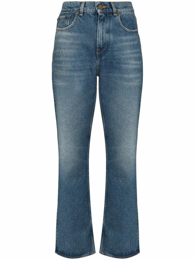 Golden Goose Deryn high-waisted flared jeans - Blue Cover