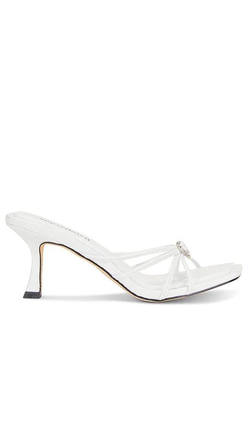 superdown Lulu Sandal in White Cover