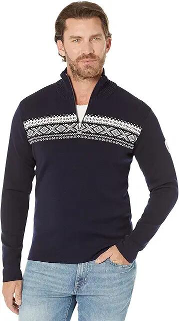 Dale of Norway Dalestolen Sweater (Navy Off-White) Men's Clothing Cover