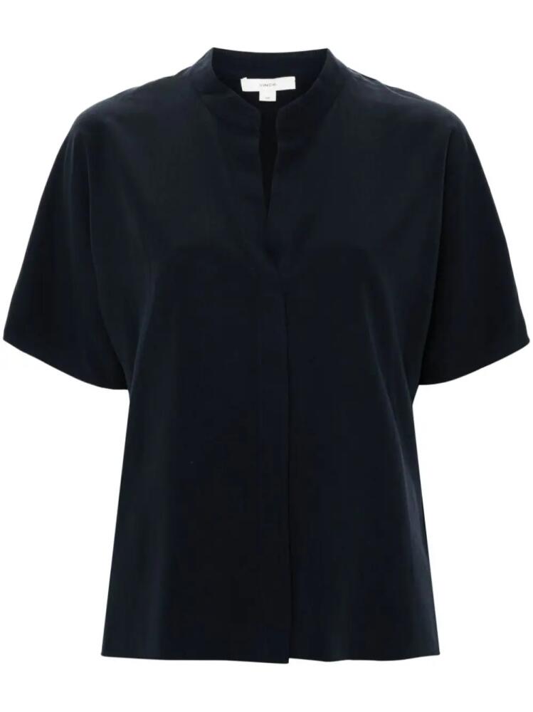 Vince short-sleeves blouse - Blue Cover