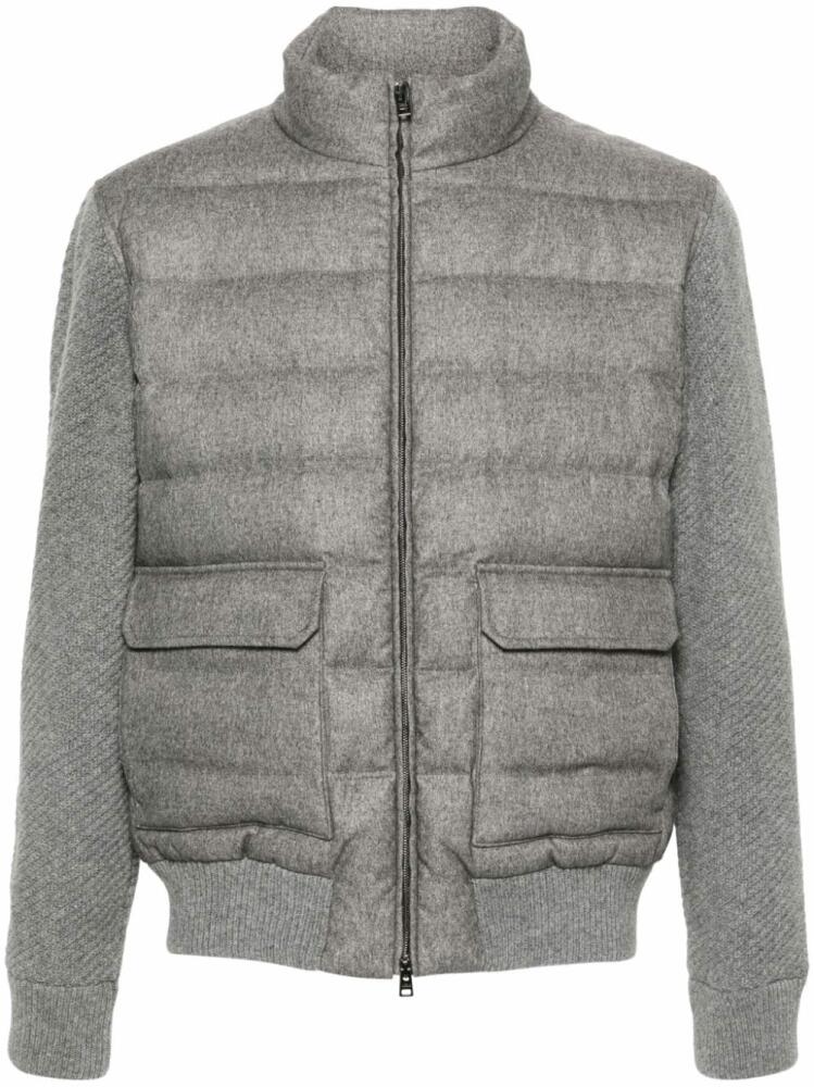 Herno quilted jacket - Grey Cover