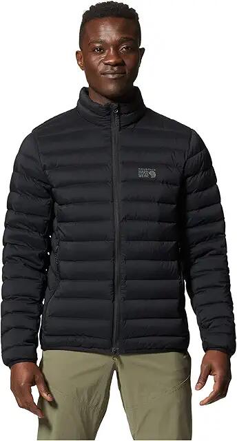 Mountain Hardwear Deloro Down Jacket (Black) Men's Clothing Cover