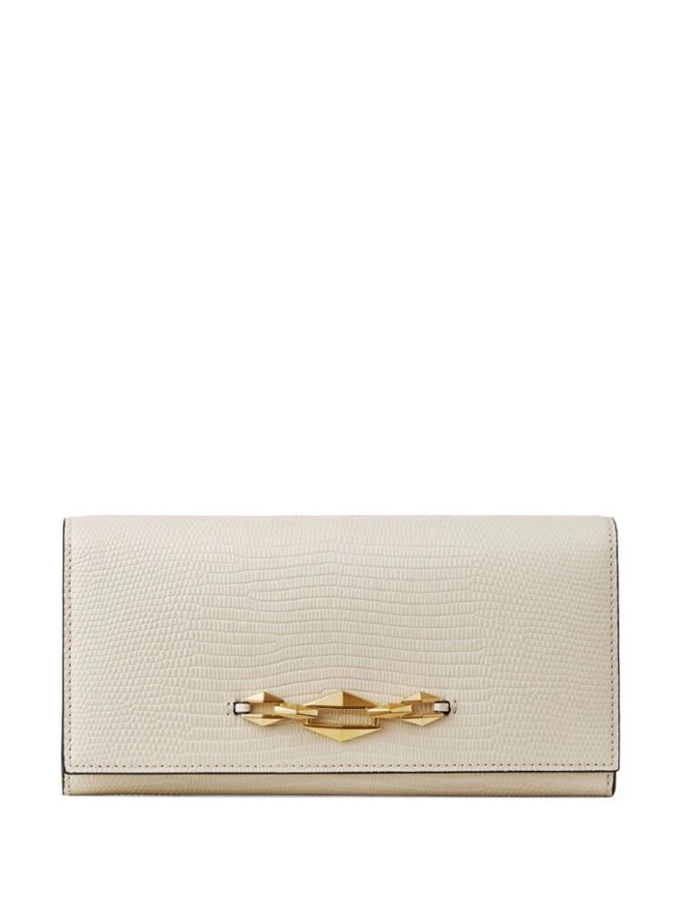 Jimmy Choo Martina chain-detailing wallet - Grey Cover