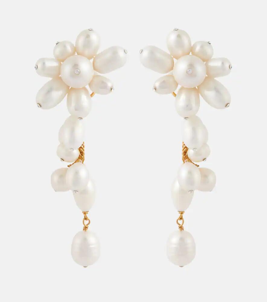 Jennifer Behr Florance baroque pearl drop earrings Cover