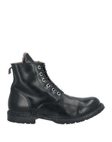 Moma Man Ankle boots Black Leather Cover