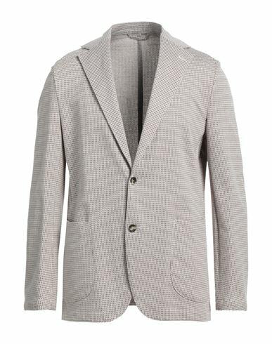 Giampaolo Man Blazer Brown Cotton Cover