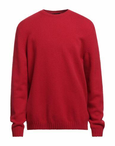 Liu •jo Man Man Sweater Red Wool Cover