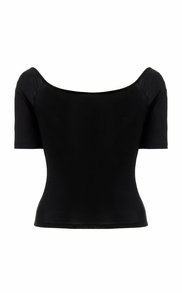 Anemos - The Carolyn Off-The-Shoulder Top - Black Cover