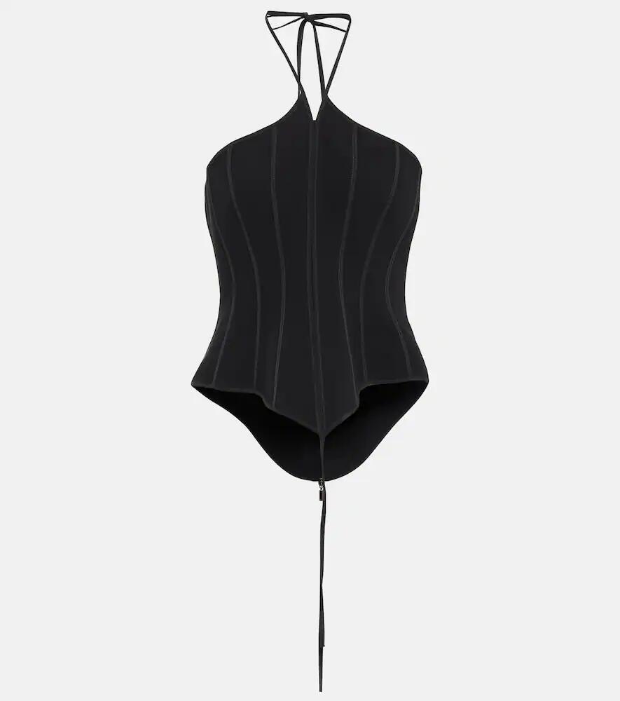 Maticevski Intuit halterneck bustier Cover