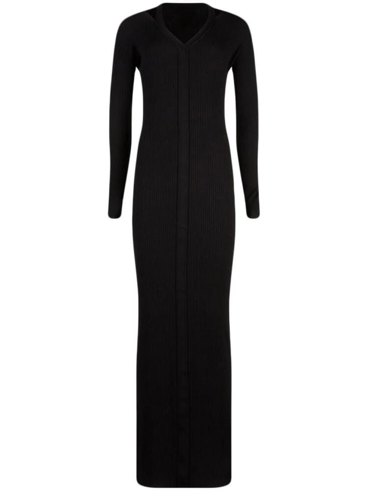 RTA Denise long-sleeve midi dress - Black Cover