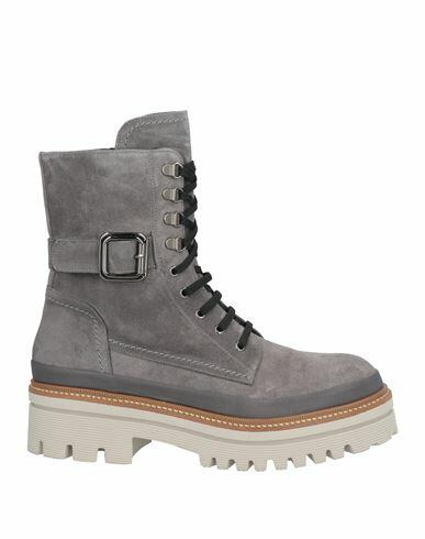 Pons Quintana Woman Ankle boots Grey Leather Cover