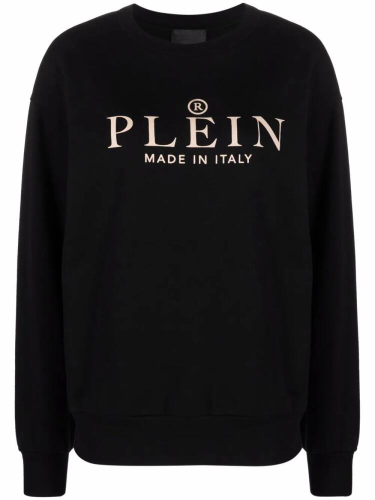 Philipp Plein Iconic Plein long-sleeve sweatshirt - Black Cover