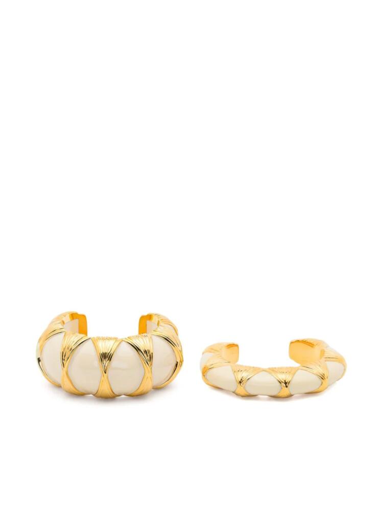 Aurelie Bidermann Rosario gold-plated bracelets (set of two) Cover