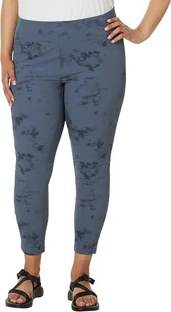 Mountain Hardwear Chockstone Trail Tights (Blue Slate Nebula Print) Women's Casual Pants Cover