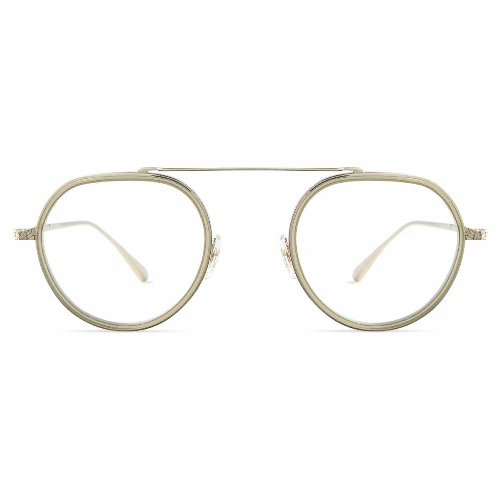 Mr. Leight KINGSTON C Demo Round Eyeglasses Cover