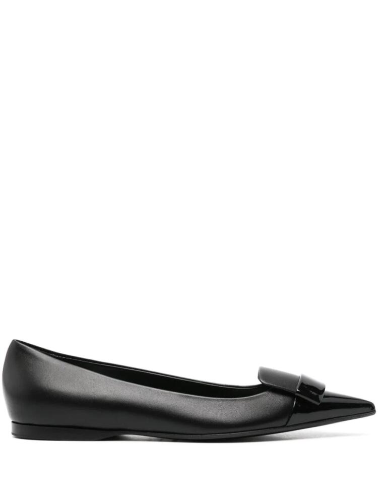 Sergio Rossi SR1 ballerina shoes - Black Cover