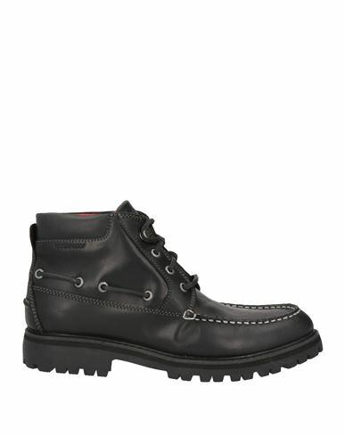 Sperry Man Ankle boots Black Leather Cover