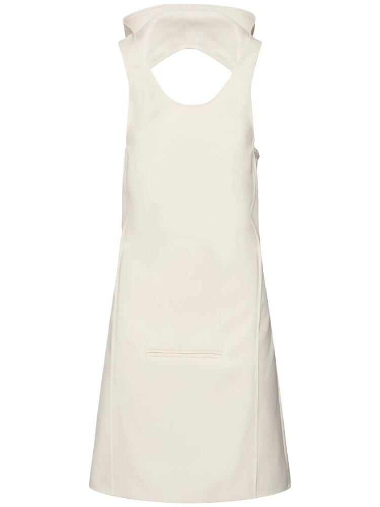 COURREGES Oblique Space Tech Mini Dress Cover