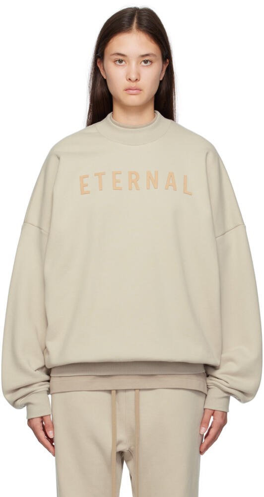 Fear of God Taupe Eternal Sweatshirt Cover