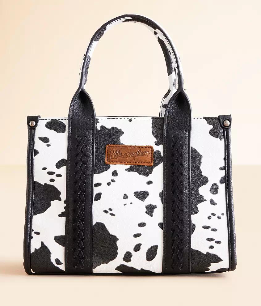 Wrangler Cow Print Structured Purse Cover