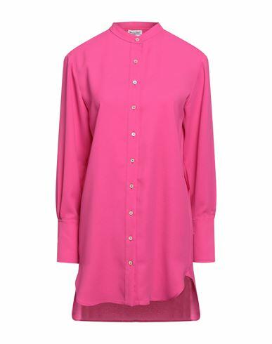 Rue Du Bac Woman Shirt Fuchsia Polyester Cover