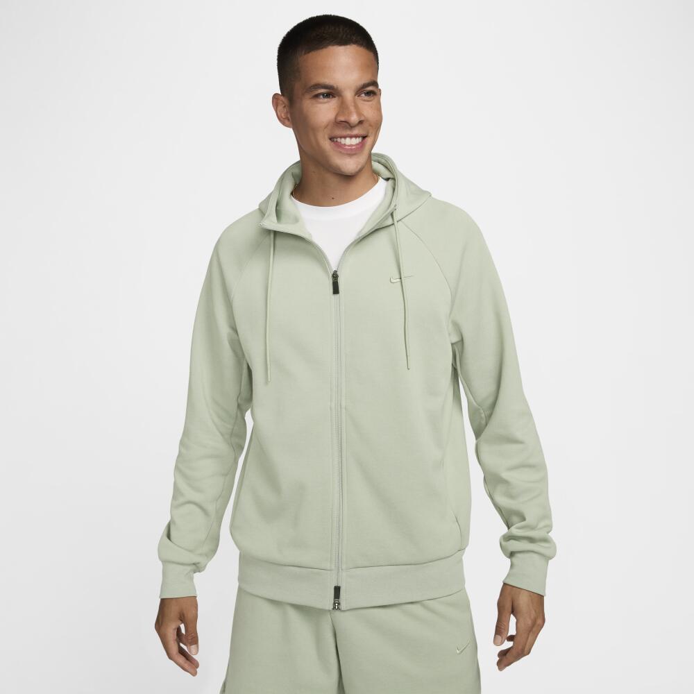 Nike Men's Primary Dri-FIT UV Full-Zip Versatile Hoodie in Green Cover