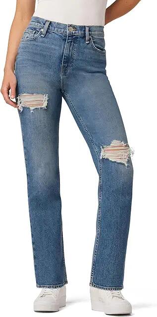 Hudson Jeans Remi High-Rise Straight in Destructed Lucent (Destructed Lucent) Women's Jeans Cover